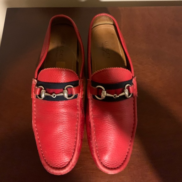 Gucci Leather Driver with Web main image 2
